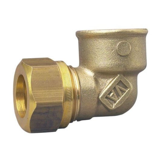 Vatette FG0360836 Vinkelkobling 90°, innv. gjenge 18 mm x G20