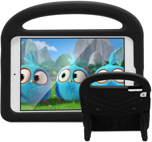 Trolsk Barnedeksel med Håndtak (iPad 9,7/Air 1/2) Svart
