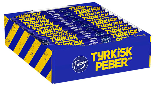 ERT Godis Singel Tyrkisk Peber Stenger - 30-pakning