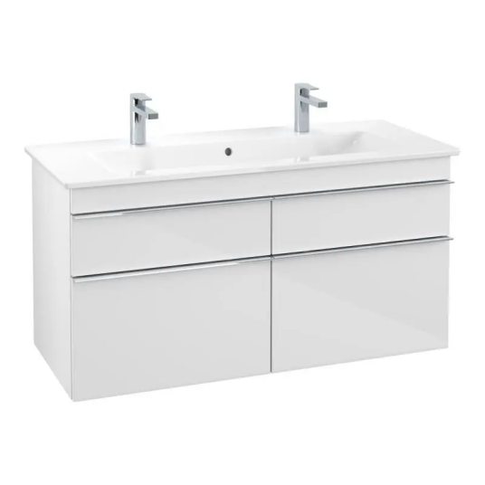 Villeroy & Boch Venticello Servantskap m/4 skuffer 1153x590x502 mm Arizona Eik/Krom Villeroy & Boch Venticello Servantskap m/4 skuffer 1153x590x502 mm Arizona Eik/Krom