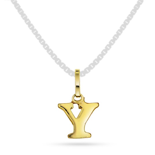 Pan Jewelry, Anheng i 585 gult gull bokstav Y Pan Jewelry, Anheng i 585 gult gull bokstav Y