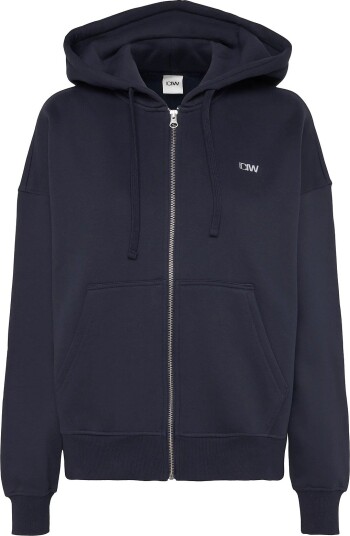 ICANIWILL Everyday Relaxed Hoodie Zip W - MIDNIGHT BLUE - M