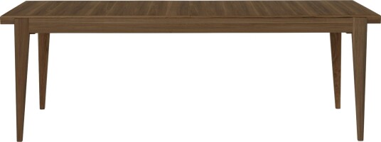 Gubi S-table spisebord american walnut, extendable