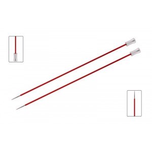 KnitPro Zing Strikkepinde / Jumperpinde Messing 30cm 2,50mm / 11.8in U