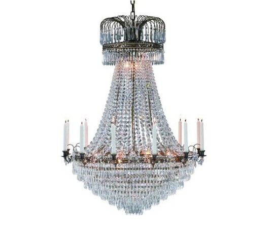 Läckö Taklampe 15 Lys Antikk Läckö Taklampe 15 Lys Antikk