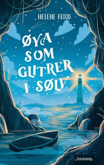 Øya Som Glitrer I Sølv Av Helene Flood