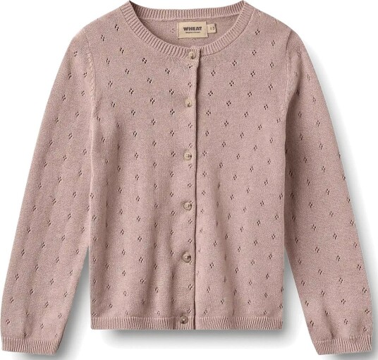 Wheat Knit Cardigan Maia DRY ROSE 98