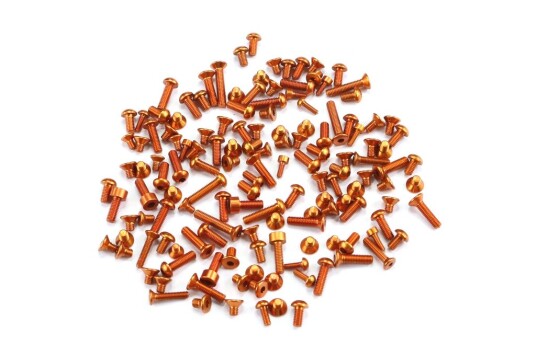 Serpent SER-401731 Screwset Alu 4X Orange (143)