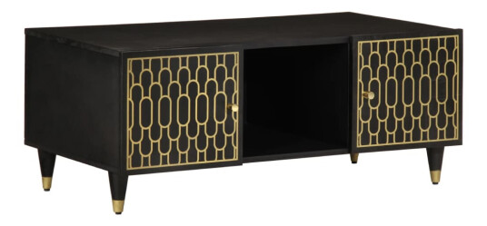 Salongbord 100x54x40 cm heltre mango 358332