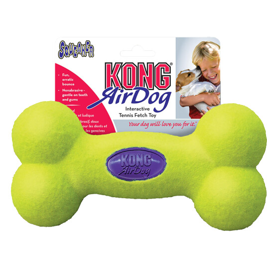 Kong Airdog Squeaker Bone Hundeleke Medium
