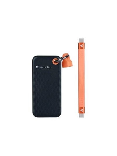 Verbatim Pocket SSD 2TB USB 3.2 Gen 2 Black/Orange Verbatim Pocket SSD 2TB USB 3.2 Gen 2 Black/Orange