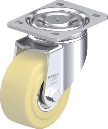 Blickle 52951 Lh-Gspo 125K Hjul, Hjuldiameter 125 Mm, Bæreevne (Maks.) 900 Kg, 1 Stk