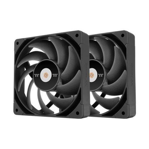 Thermaltake TOUGHFAN Pro 12 PC Cooling Fan 2Pack Fan 12025 PWM 500~2000rpm Black Thermaltake TOUGHFAN Pro 12 PC Cooling Fan 2Pack Fan 12025 PWM 500~2000rpm Black