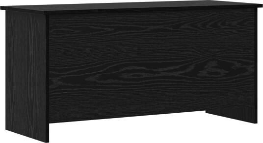 vidaXL Oppbevaringskiste Svart eik 100 x 40 x 50 cm Konstruert tre