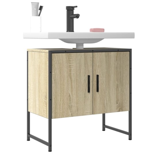 Servantskap sonoma eik 60x33x60 cm konstruert tre Servantskap sonoma eik 60x33x60 cm konstruert tre
