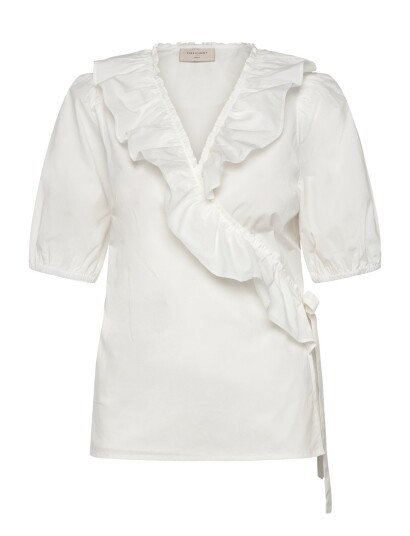 FREE/QUENT Fqmalay Blouse White M FREE/QUENT Fqmalay Blouse White M