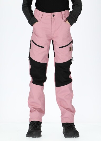 X-Trail X-Trail Outdoor Pants Jr Dusty Rose/Black 130 Bukser X-Trail X-Trail Outdoor Pants Jr Dusty Rose/Black 130 Bukser
