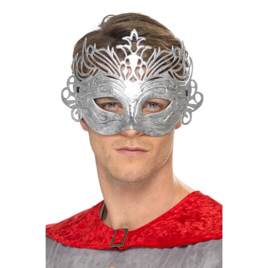 Smiffys Colombian Silver Øyemaske - One size
