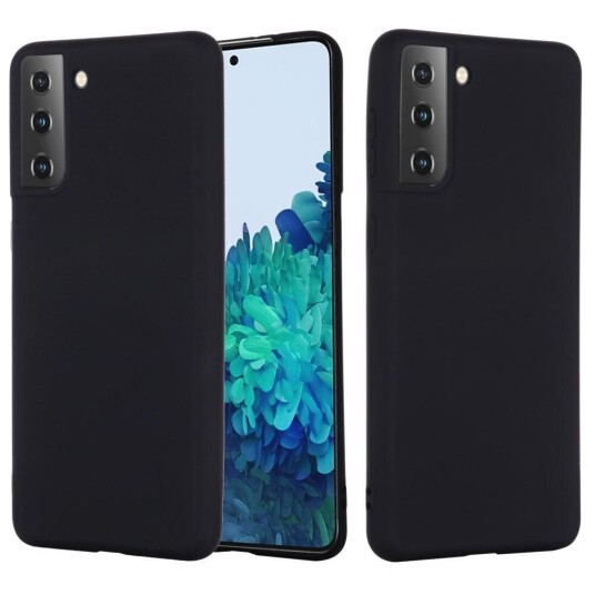 INCOVER Samsung Galaxy S21 Liquid Silikon Deksel - Sort