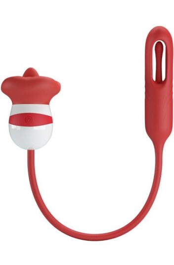 Pretty Love Romance Alyss Red Mouth Vibrator
