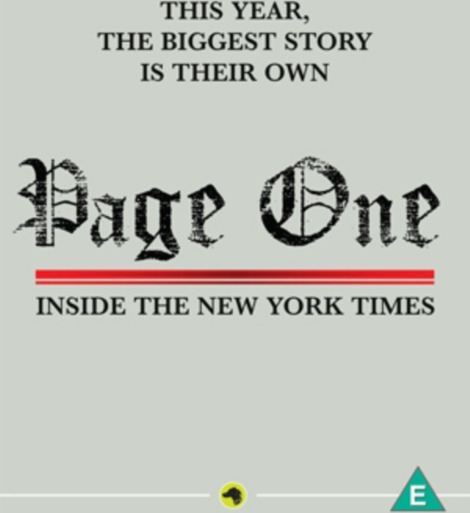Page One: Inside The New York Times DVD