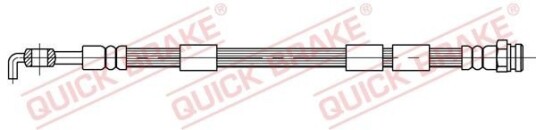 Bremseslange QUICK BRAKE 50.400