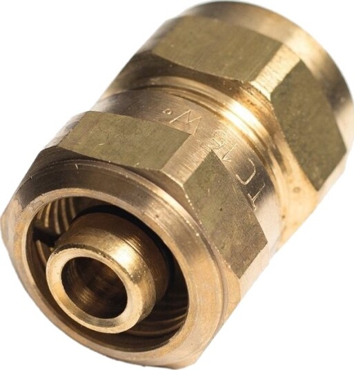 Tece Tece Overgangsbeslag Med Messingring For Flerlagsrør 16 X Rp 1/2" Teceflex 740144