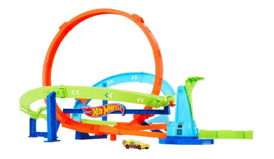 Hot Wheels Action Loop Cyclone Challenge Track Set