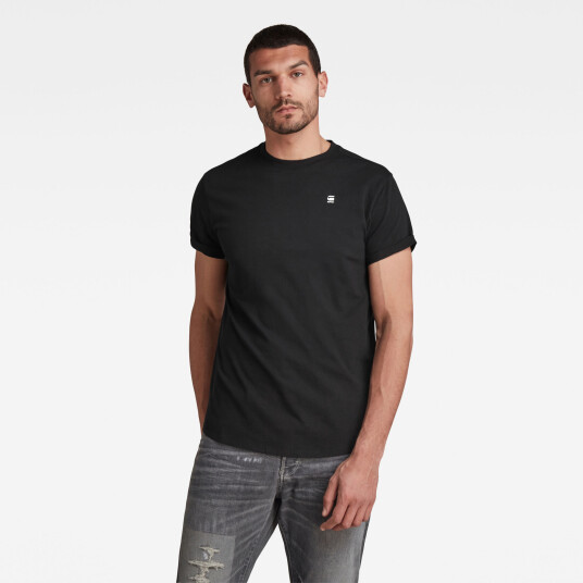 G-Star RAW Lash T-Shirt - Black - Men M Black male