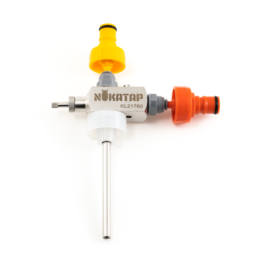 Kegland Nukatap Counter Pressure Bottle Filler Mottrykksfyller for flasker Kegland Nukatap Counter Pressure Bottle Filler Mottrykksfyller for flasker