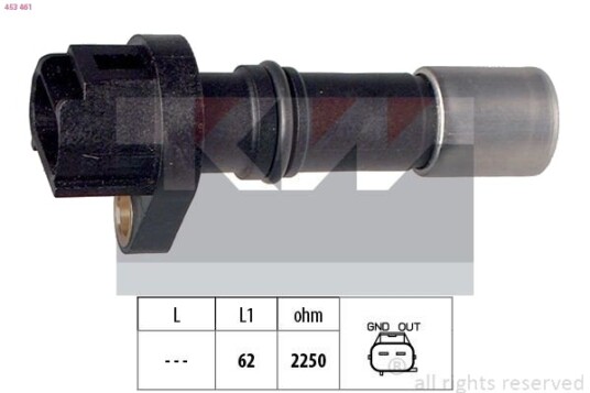 Impulsgiver, veivaksel KW 453 461 Impulsgiver, veivaksel KW 453 461