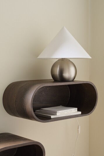Ellos Home   Vegghylle Positano Large   Brun