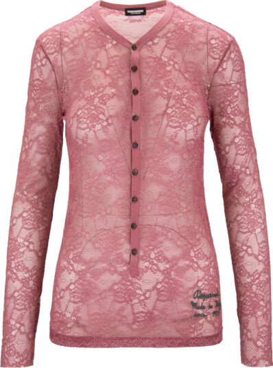 Dsquared2 Dame Topper Rosa L, Dsquared2 Dame Topper Rosa L,