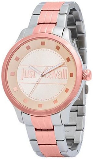 Just Cavalli Dameklokke R7253127529 Huge Flerfarget/Rose gulltonet Just Cavalli Dameklokke R7253127529 Huge Flerfarget/Rose gulltonet