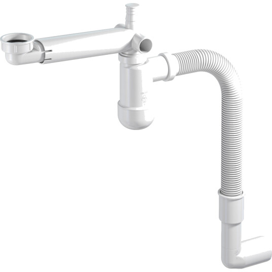 PREVEX PRELOC 320 32MM FLEXRØR M/VANNLÅS HVIT