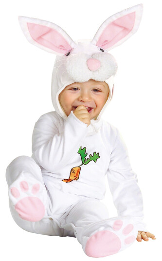 Widmann S.r.l. Hvit Kanin Baby Karnevalskostyme One size Widmann S.r.l. Hvit Kanin Baby Karnevalskostyme One size
