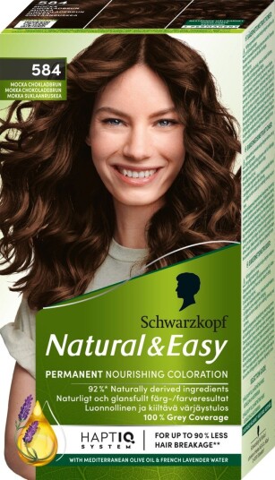 Schwarzkopf Professional Natural & Easy 584 Chocolat Au Cafe Schwarzkopf Professional Natural & Easy 584 Chocolat Au Cafe