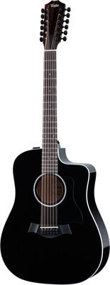 Taylor 250ce Plus 12-String Black Taylor 250ce Plus 12-String Black