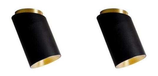Dcw Éditions DCWéditions Tobo C85 Diag Taklampe Sort