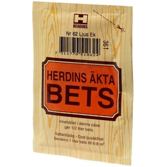Herdins Ekte Beis Pose Nr 62 Lys Eik