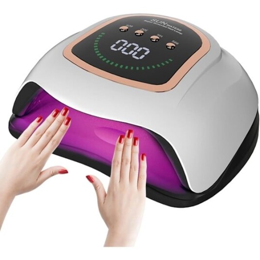 Neglelakk Lampe 300W Profesjonell UV Negletørker Lampe for Gel Negler med 72 Pærer Gel Polish Lampe Neglelakk Lampe 300W Profesjonell UV Negletørker Lampe for Gel Negler med 72 Pærer Gel Polish Lampe
