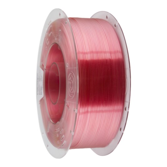 Prima PrimaCreator EasyPrint PETG 1.75mm 1 kg Rød gjennomsiktig