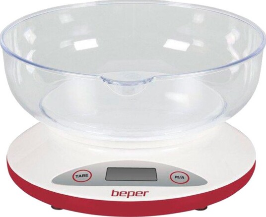 Beper BP802 Kjøkkenvekt med bolle (5kg/1g)