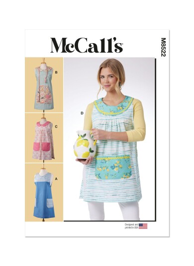 McCall's 8522 - Forkle A  XS-S-M-L-XL 