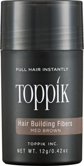Toppik Hair Building Fiber Medium Brown 12g Toppik Hair Building Fiber Medium Brown 12g