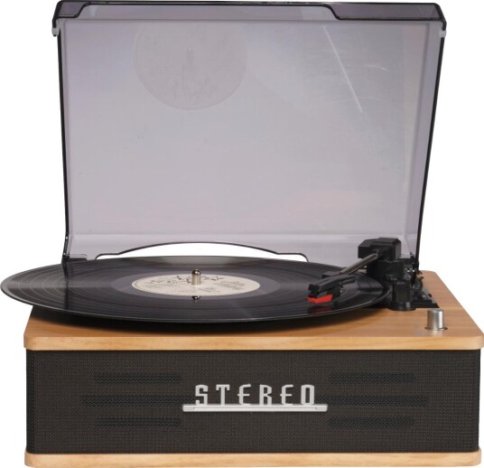 Denver VPB-262LW Retro Platespiller med Bluetooth og Innebygde Høyttalere