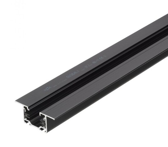 Nordic ProLine 2m Innfelt Skinne Sort