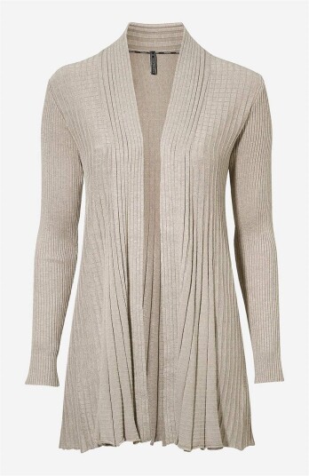 Freequent Lang , ribbet cardigan Claudisse XXL ( 46 )