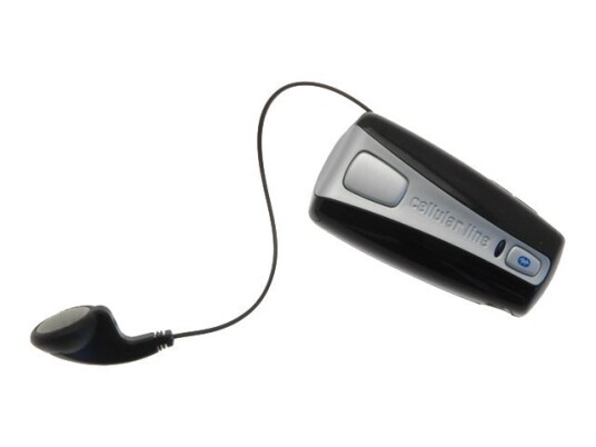 Cellular Line Roller Clip Headset - Hodesett - Ørepropp - Bluetooth - Trådløs