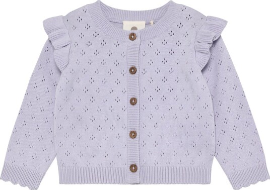 En Fant Cardigan Knit Purple 56